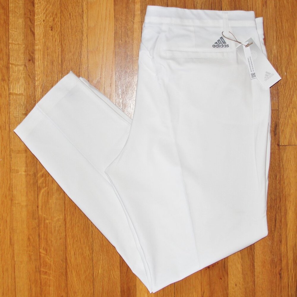 Adidas Ultimate 365 Tapered Golf Pants White Mens 38x30